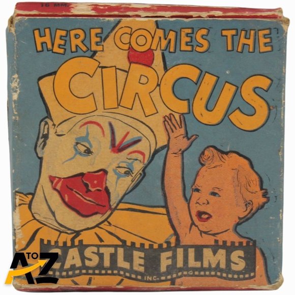 Here Comes The Circus 16mm SOUND Castle Films Headline Edition Untested AS IS - Picture 9 of 9